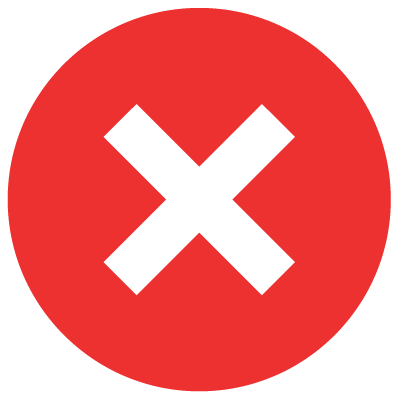 a red x icon
