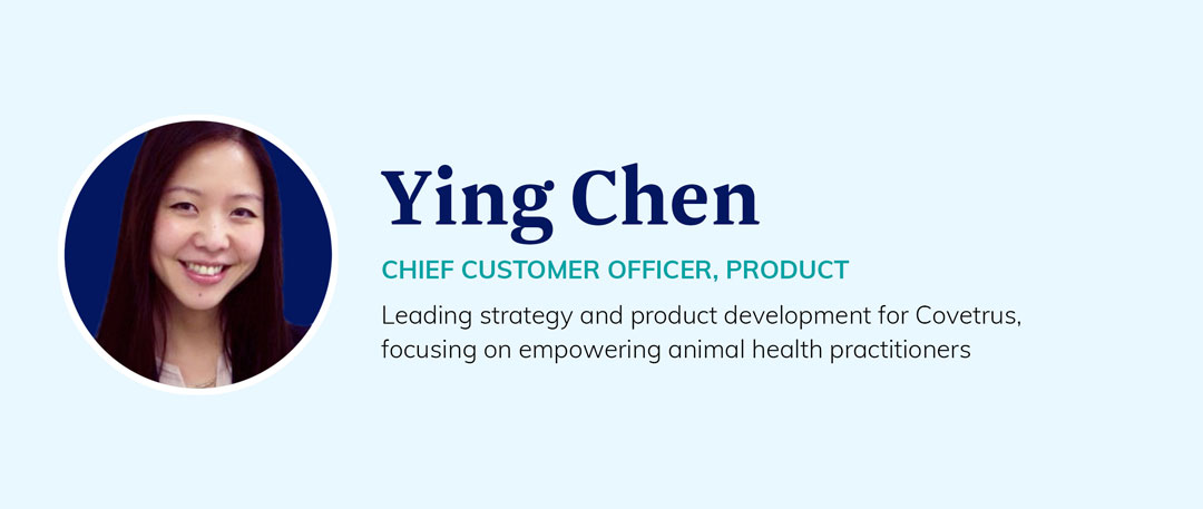 headshot of Ying Chen, Chief Customer Officer, Product